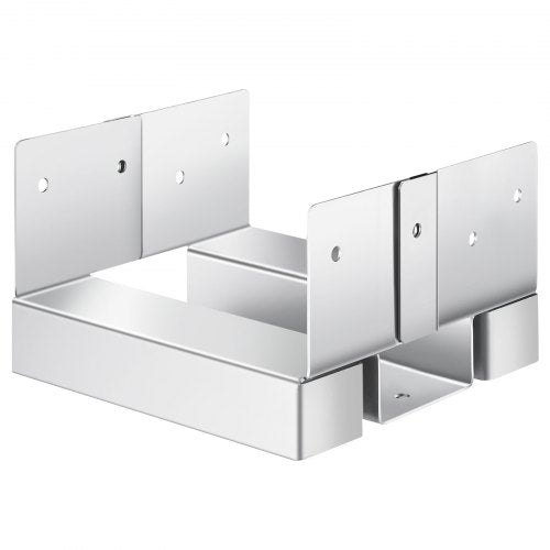 10 Stück 6x6 Pfostenanker für Beton, Innenmaß 5,49x5,57 Zoll