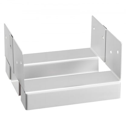 10 Stück 6x6 Pfostenanker für Beton, Innenmaß 5,49x5,57 Zoll