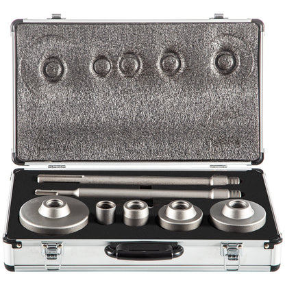 Concrete Hole Saw Kit, 30/40/65/80/100mm Drill Bit Set SDS Plus or SDS Max Shank Wall Hole Cutter with 11.8"/300mm Connecting Rod for Brick, Concrete, Cement, Stone Wall, Masonry, Tile