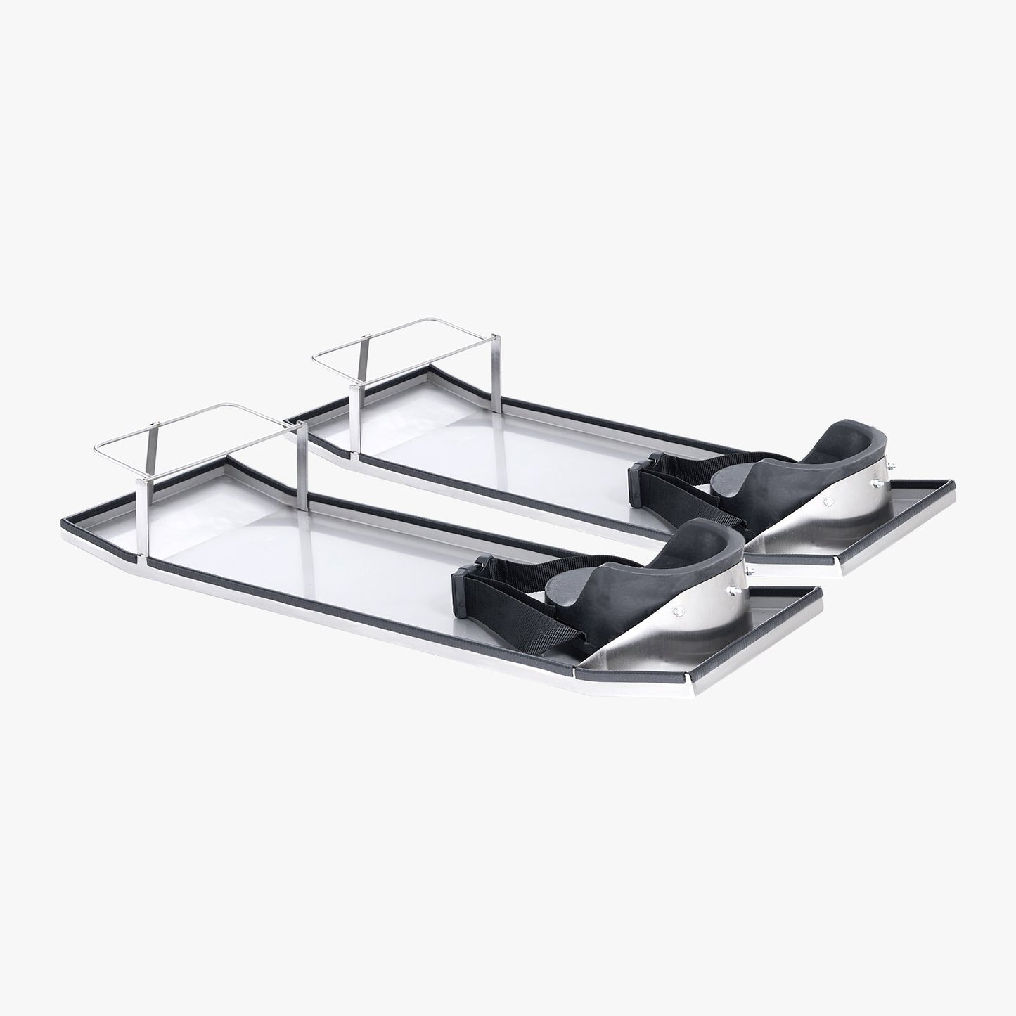 Betong Knäbrädor Rostfritt stål, 30'' x 10'' Betongslider, Knä Brädor för Betong, Betong Knäskydd rörliga skjutreglage, med knäskydd & bräde remmar för cement och betong efterbehandling