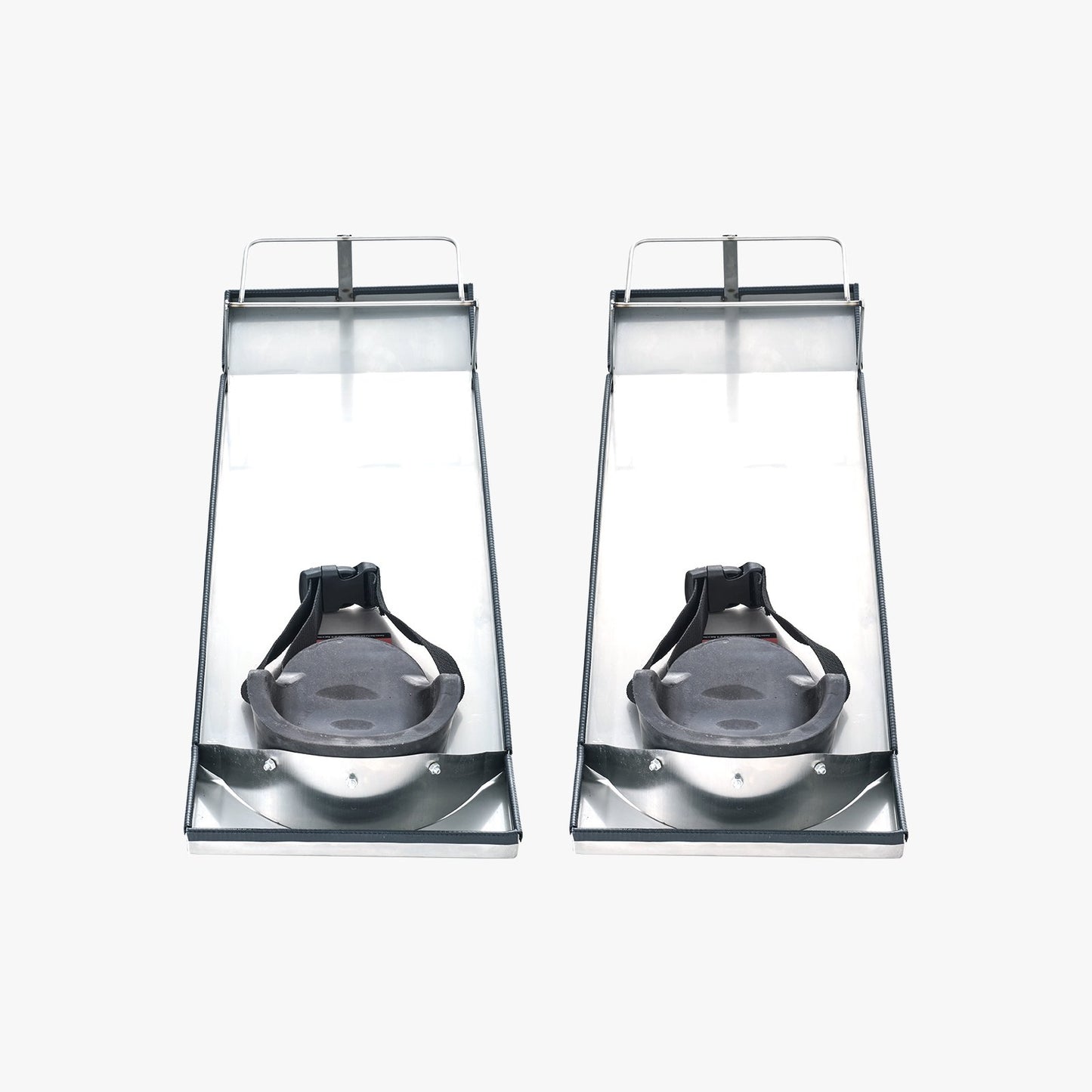 Betong Knäbrädor Rostfritt stål, 30'' x 10'' Betongslider, Knä Brädor för Betong, Betong Knäskydd rörliga skjutreglage, med knäskydd & bräde remmar för cement och betong efterbehandling