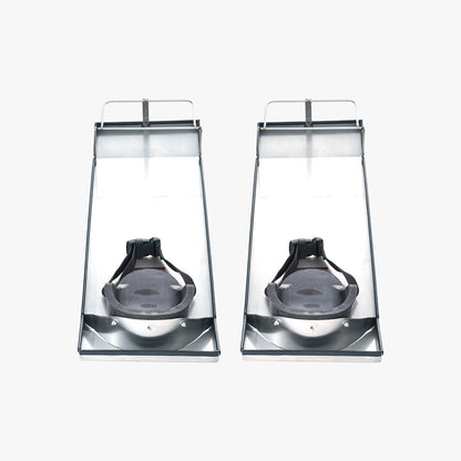 Betong Knäbrädor Rostfritt stål, 30'' x 10'' Betongslider, Knä Brädor för Betong, Betong Knäskydd rörliga skjutreglage, med knäskydd & bräde remmar för cement och betong efterbehandling