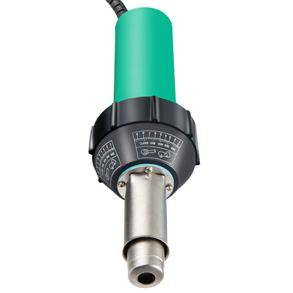 Deckenschweißgerät, 8-teiliges PVC-Schweißgerät, 1600-W-Heißluft-Kunststoffschweißgerät, 220-V-PVC-Heißluftpistole, Kunststoffschweißgerät mit Glimmerrohr-Heizkern, stufenlose Temperaturregelung 104-1112 °F Kunststoffschweißset