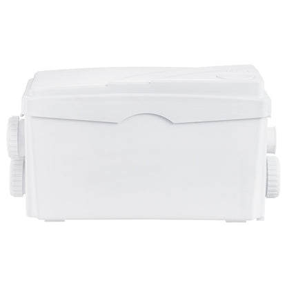 Macerator Avfallspump Källare Macerator Pump 350 W, 6000 L/h flöde, 7 M utloppshuvud, avloppspump med 3 vattenintag för källare, kök, handfat, dusch, badkar, tvätt avloppsvatten, diskmaskin