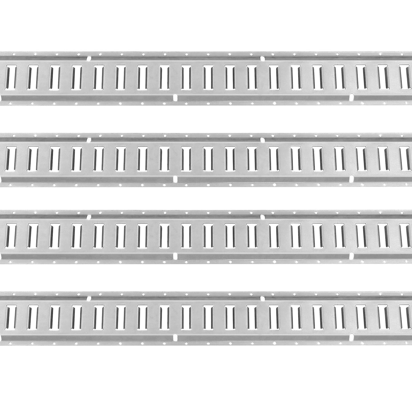 E-Track-Zurrschienen-Set, 24-teiliges 5-Fuß-E-Tracks-Set, enthält 8 Stahlschienen, 8 O-Ring-Anker und 8 D-Ring-Verschlüsse, vielseitiges Zurrzubehör für Lastenmotorräder, 2000 lbs Tragkraft