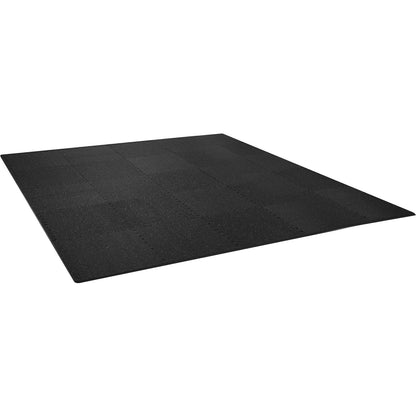 EVA Interlocking Foam Floor Mats, 0.56 in Thickened 25 Pcs Puzzle Rubber Tiles, 24 x 24 in Exercise Floor Mat for Workout & Fitness, Heavy Duty Flooring Mats for Home, Gym, Office-100 Sq Ft