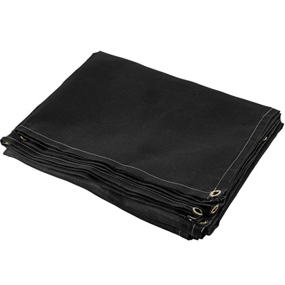 Schweißdecke, 6 x 10 Fuß, Glasfaserdecke, strapazierfähige Feuerschutzdecke zum einfachen Aufhängen und Schutz vor Funken und Spritzern