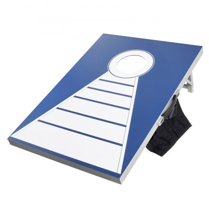 3x60 cm Cornhole Set Tragbares Cornhole Wurfspielbrett aus Aluminium, 8 Beutel | EU