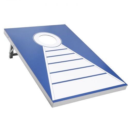3x60 cm Cornhole Set Tragbares Cornhole Wurfspielbrett aus Aluminium, 8 Beutel | EU
