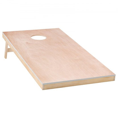 4x60 cm Cornhole Set Tragbares Cornhole-Wurfspielbrett aus Holz mit Tragetasche