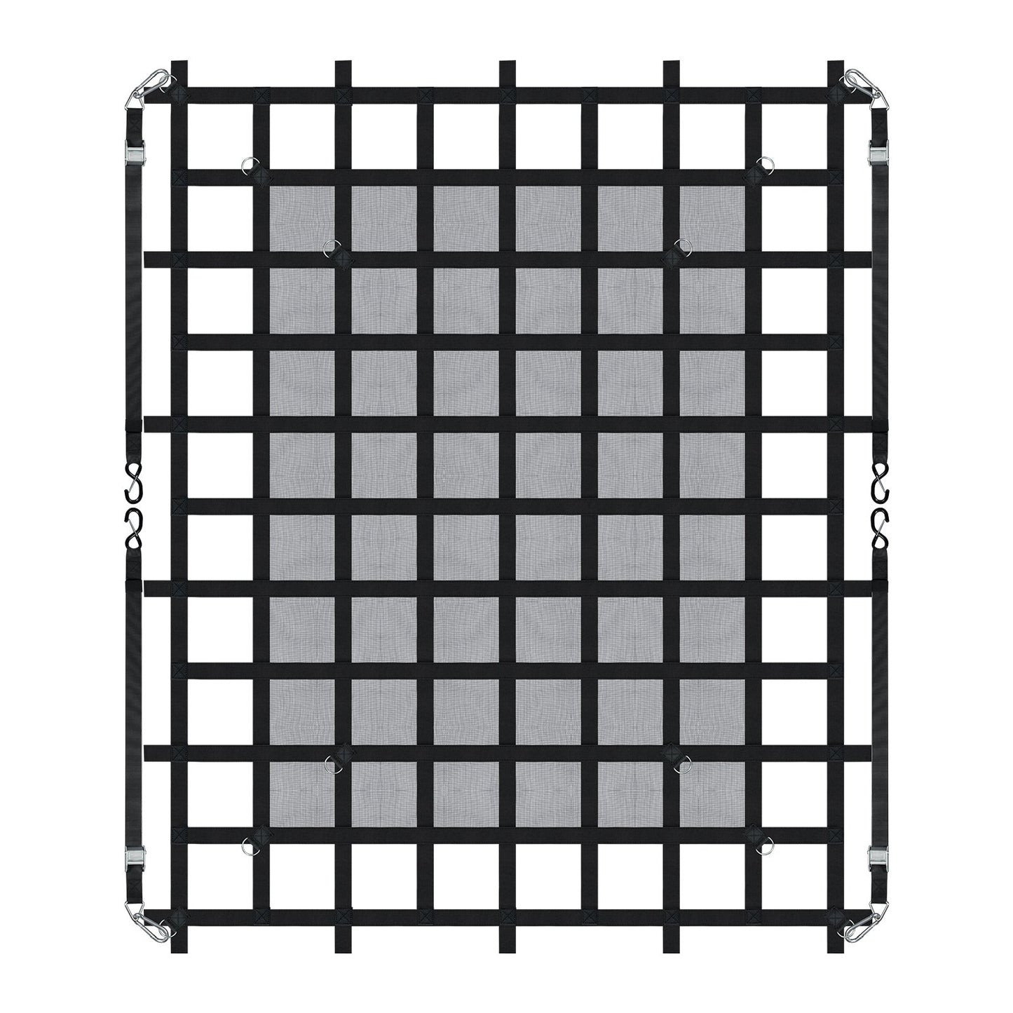 Cargo Net Heavy Duty Cargo Net 72" x 57" Adjustable Buckles and S-Hooks