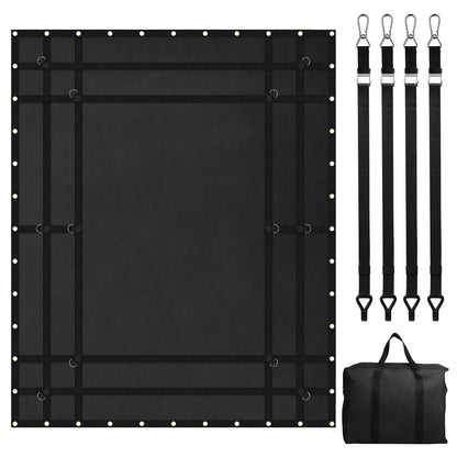 Cargo Net Heavy Duty Cargo Net 96" x 81" Adjustable Buckles and S-Hooks