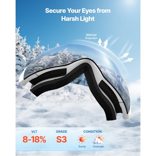 Ramlösa Skidglasögon, Sfäriska Linser med Rosa Revo-beläggning, OTG Anti-imma Snöglasögon för Herr Dam Ungdom, TPU-Båge och Ventilationsstruktur, Lämpliga för Skidåkning, Skridskoåkning, Snowboardåkning |  EU