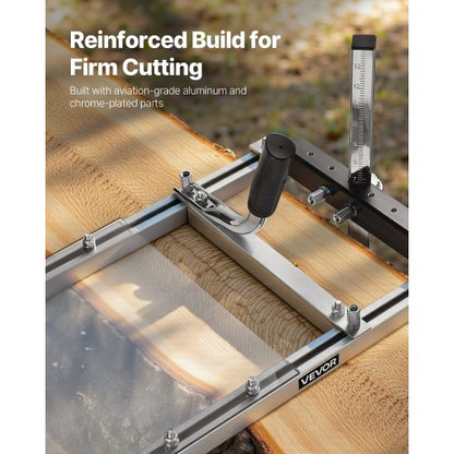 Motorsågsverk, Bärbart sågverk Passar 41-51 cm Plankfräs, Tvärsågningsguide för virke Kedjesåg med Sköld, 0,2-11,81 tum Skärtjocklek, Timmermotorsågssats för Träbearbetare |  EU