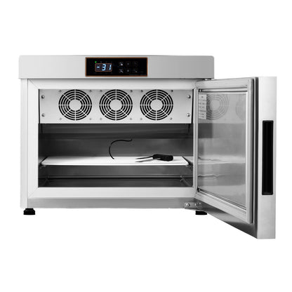 32L kommerzieller Schockfroster mit 4 Fächern, Schockkühler, Truhe, Meeresfrüchte, Glas