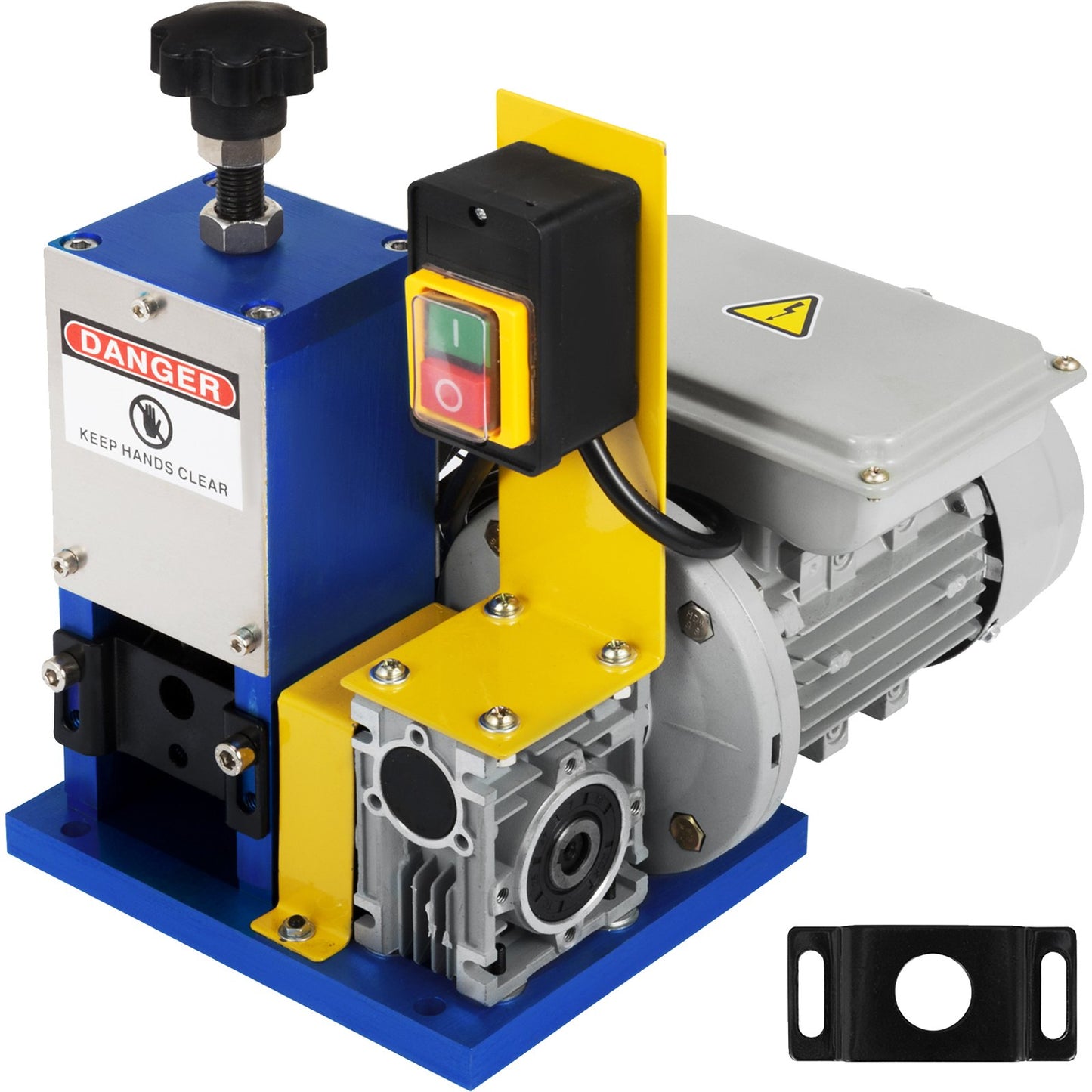 Cable Stripping Machine 1.5-25mm Automatic Electric Wire Stripping Machine Portable Scrap Cable Stripper Wire Stripper Scrap Copper Recycling Machine Tool with One Blade