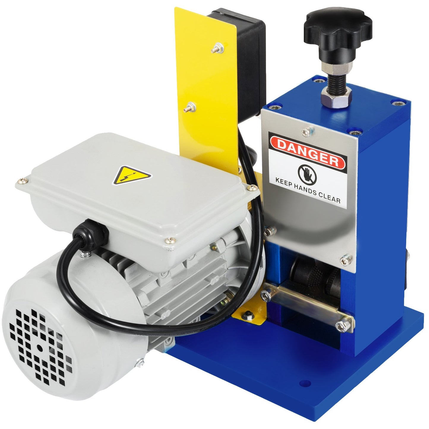 Cable Stripping Machine 1.5-25mm Automatic Electric Wire Stripping Machine Portable Scrap Cable Stripper Wire Stripper Scrap Copper Recycling Machine Tool with One Blade