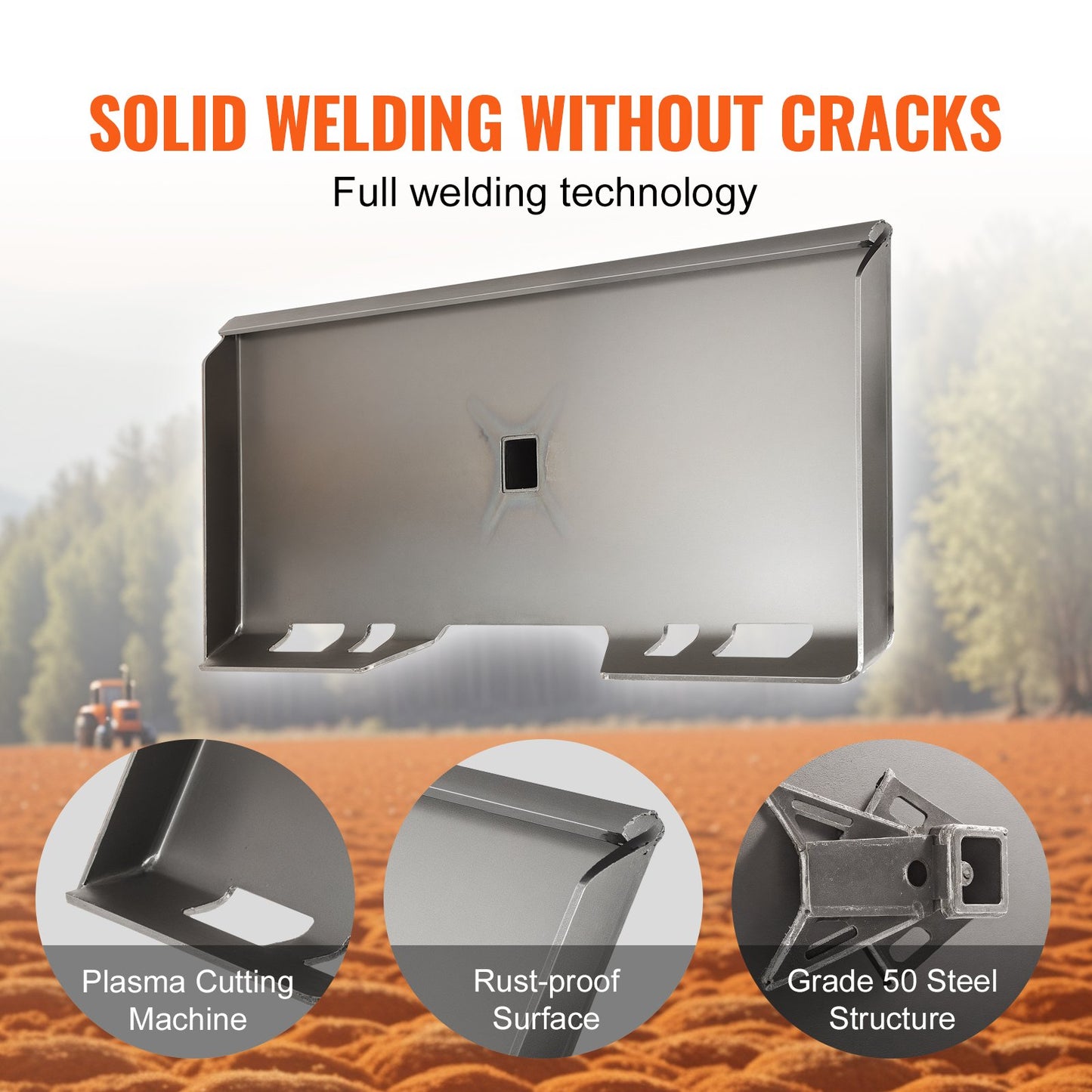 1/4" Kompaktlader-Montageplatte Kompaktlader-Montage-Schnellverschluss