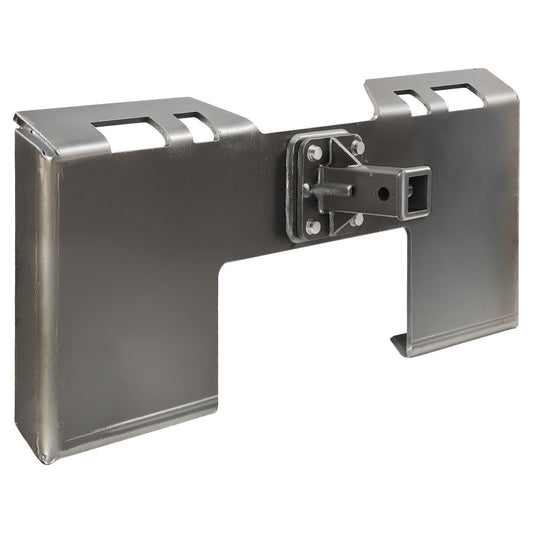 3/8"-Montageplatte für Kompaktlader, Schnellverschluss mit 2,28"-Empfänger