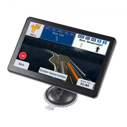 GPS Navigator for Car, 9 inch Touch Screen 16GB GPS Navigation System with Lifetime Map Updates, Voice Turn-by-Turn Guidance, Speed and Red Light Warning, Custom Truck Routing, for Car Truck RV