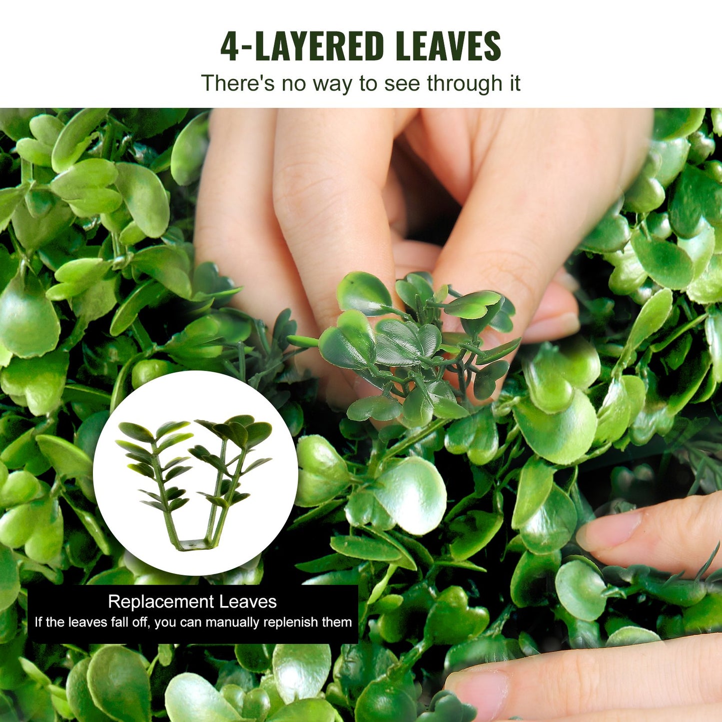 2 pcs. Artificial Boxwood Tower Topiary Spiral Artificial Plant 122cm high Decorative Plant Green Plastic PE Iron Topiary Plants incl. 10 pcs. Replacement Leaves