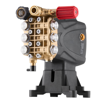 Hochdruckreinigerpumpe, 1-Zoll-Welle, horizontaler Dreifachkolben, 4000 PSI, 4,0 GPM