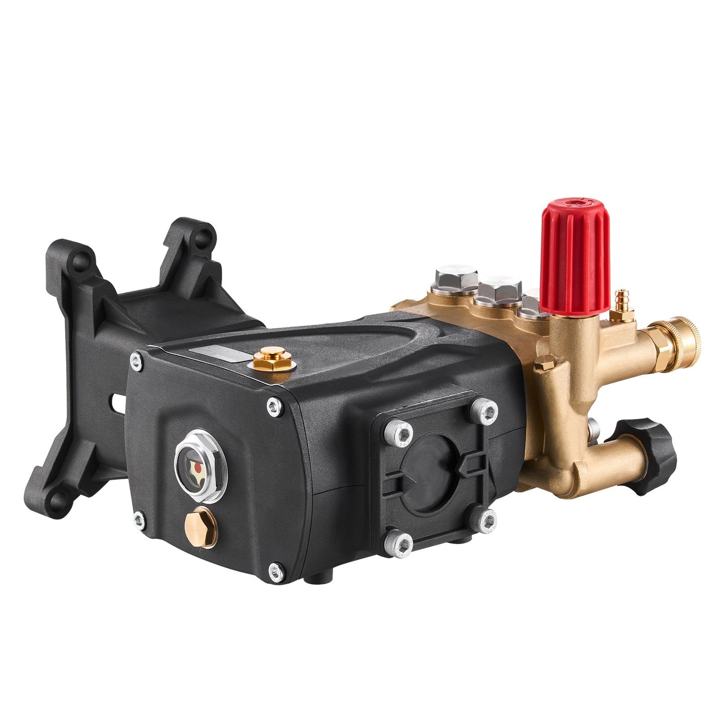 Hochdruckreinigerpumpe, 1-Zoll-Welle, horizontaler Dreifachkolben, 4000 PSI, 4,0 GPM