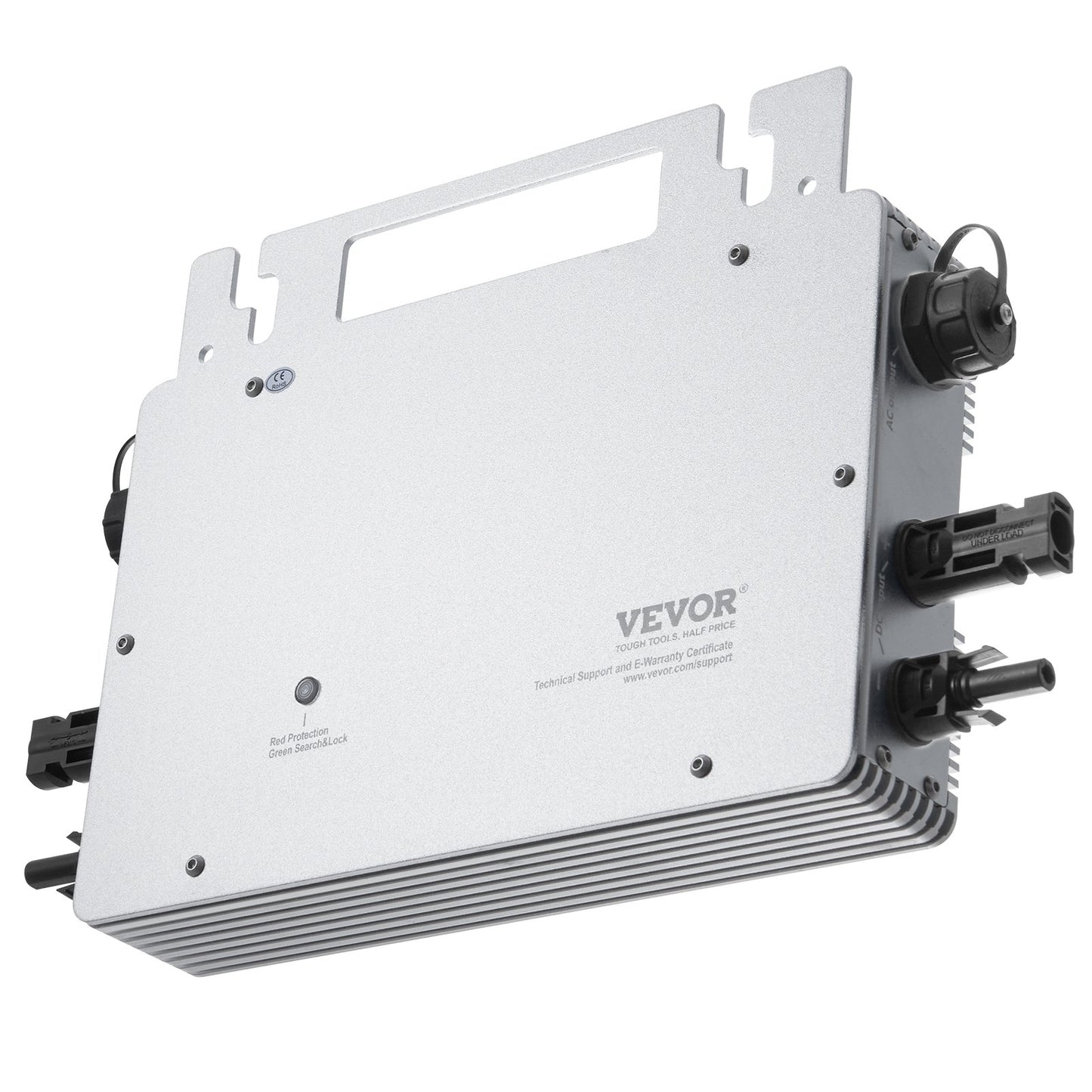 Solar Grid Tie Micro Inverter 600W Vattentät IP67, Solar Micro Inverter Fjärrövervakning via App och WIFI