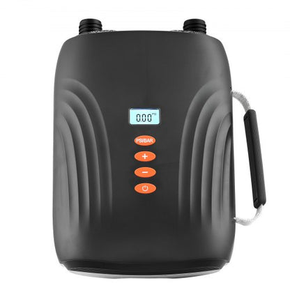 Paddleboard-Pumpe, wiederaufladbare, batteriebetriebene 20-PSI-Doppelstufen-SUP-Pumpe