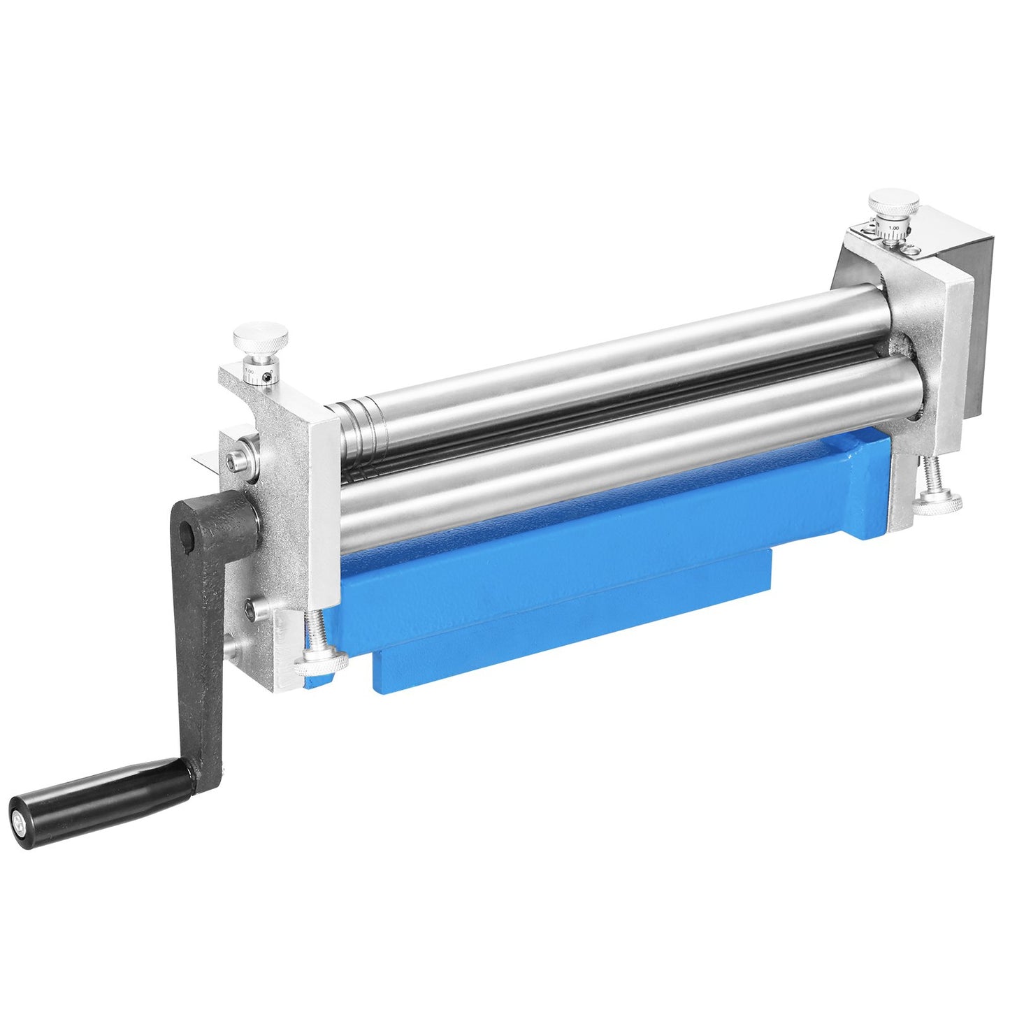 Slip Roll Machine, 12.6 inches Forming Width in 20 Gauge Capacity, Sheet Metal Slip Roller Rolling Bending Machine, with 2 Detachable Rollers for Low Carbon Steel Copper Aluminum Alloy Sheet