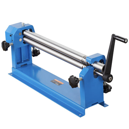 Slip Roll Machine, 24 inches Forming Width in 16 Gauge Capacity, Sheet Metal Slip Roller Rolling Bending Machine, with 2 Detachable Rollers for Low Carbon Steel Copper Sheet Aluminum Alloy Sheet