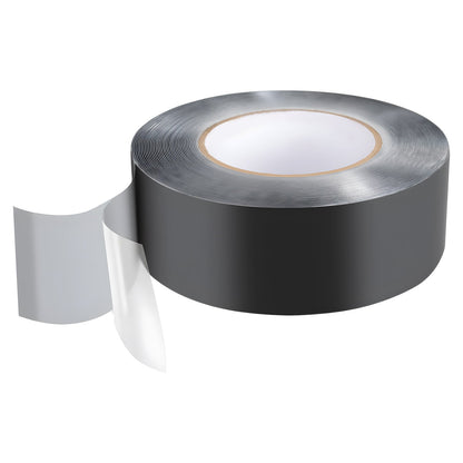 Deck Joist Tape, 2 inch x 50 ft, 10 Pack, Weather-Resistant Waterproof Flashing Butyl Joist Tape for Decking, Self-Adhesive, for Wood Decks, Beams Roofs, RVs, House, and Pipes Repair, Black