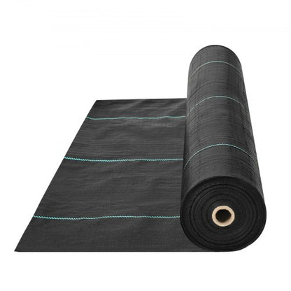 3FTx250FT Premium Heavy Duty Weed Barrier Landscape Fabric, 5OZ Woven Geotextile Fabric Under Gravel, High Permeability for Weed Blocker Weed Mat, Driveway Fabric, Weed Control Garden Cloth