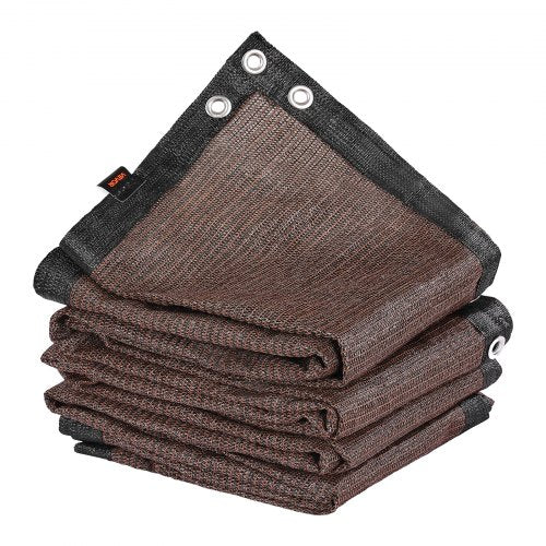 90% Sonnenschutzstoff 2,4 x 3,6 m für Terrasse und Garten (braun) | EU