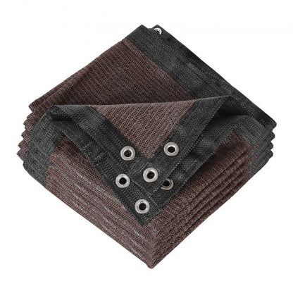 90% Sonnenschutzstoff 2,4 x 3,6 m für Terrasse und Garten (braun) | EU