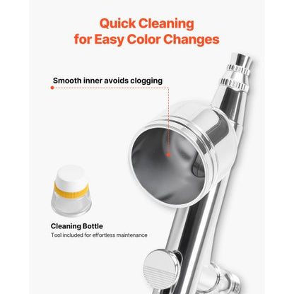 Airbrush-Kit Airbrush-Kit 1/6 PS Luftkompressor Airbrush-Düse Schlauch Tank | EU