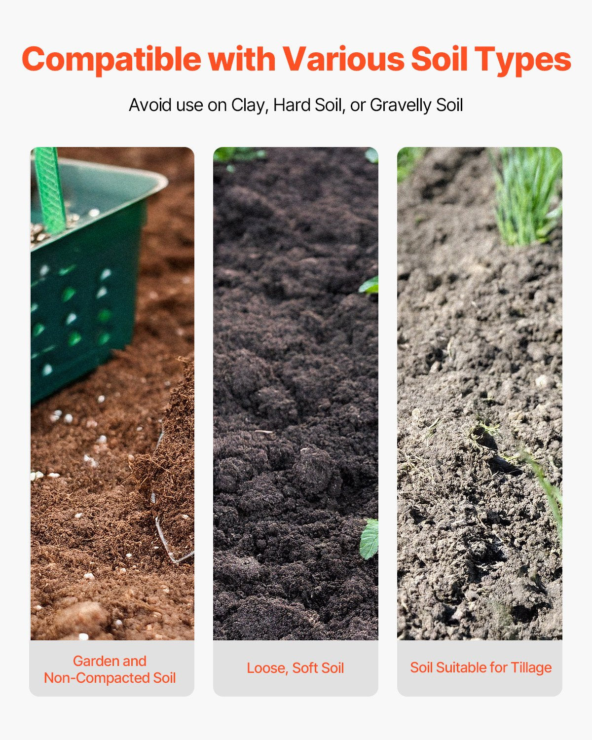 Post Hole Digger, Heavy Duty Post Hole Digger with Carbon Steel Handle, Manual Hole Digger with Scale Markings and Metal Blade, Post Hole Digger Tool for Digging Gardening Outdoors, 57.5-Inch