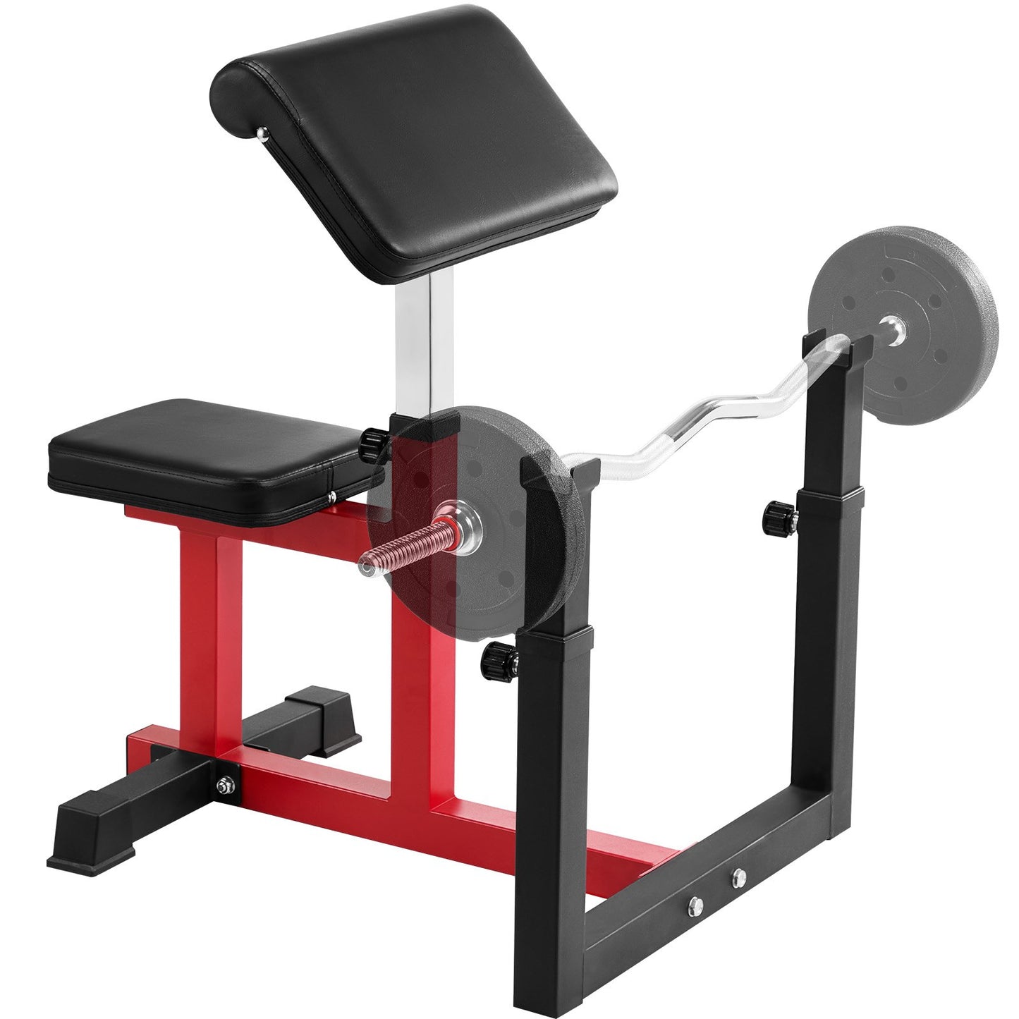 Preacher Curl Bench Einstellbare Home Gym Bizeps Maschine Langhantel Ausrüstung