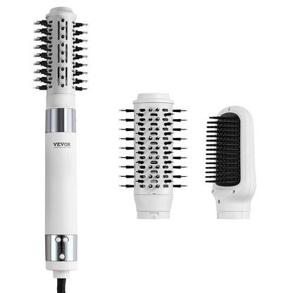 Haartrocknerbürste Ionic Hot Air Styler mit 2 Volumen-Trockenbürsten