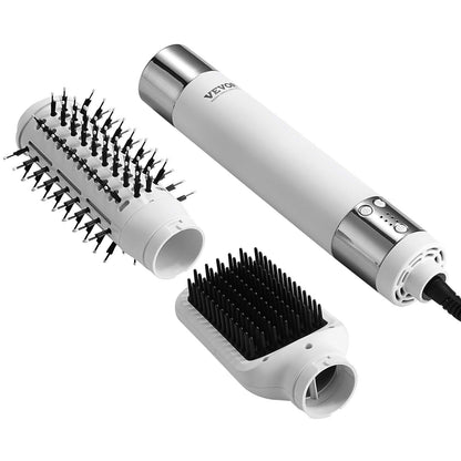 Haartrocknerbürste Ionic Hot Air Styler mit 2 Volumen-Trockenbürsten