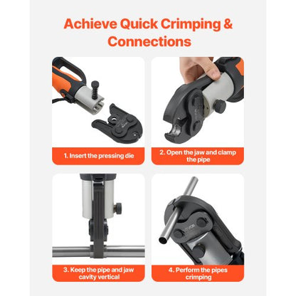 V15 Pressback, 15 mm pressback för V-formade rostfria stålrör, höghållfasta pressbackar i karburerat stål, kompatibel med standardpressverktyg |  EU