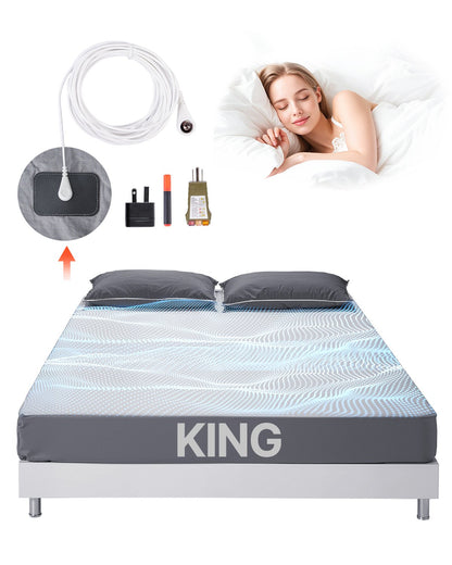 Grounding Pads King Size 90% Cotton + 10% Silver Fiber Grounding Pads