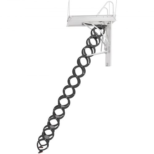 steel attic ladder, ceiling-mounted attic ladder for 2.7-3.2 meters in ceiling