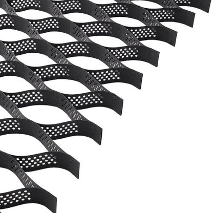 Bodengitter 3 Zoll tiefes Geozellengitter 17,06 x 8,86 Fuß / 5200 x 2700 mm für Kies