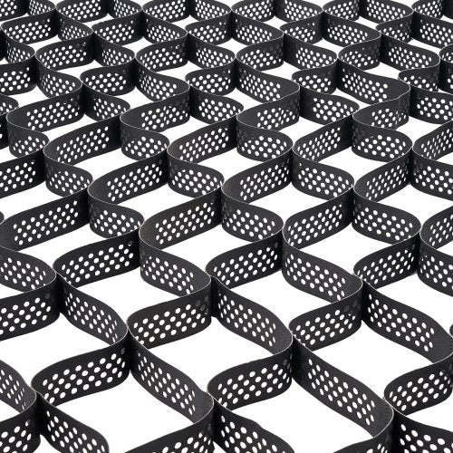 Bodengitter 3 Zoll tiefes Geozellengitter 17,06 x 8,86 Fuß / 5200 x 2700 mm für Kies