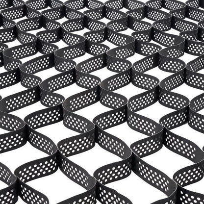 Bodengitter 3 Zoll tiefes Geozellengitter 17,06 x 8,86 Fuß / 5200 x 2700 mm für Kies