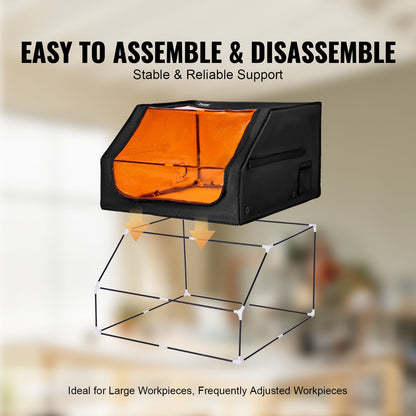 Gehäuse für Lasergravierer, feuerfeste Schutzhülle, 80 x 80 x 49,4 cm