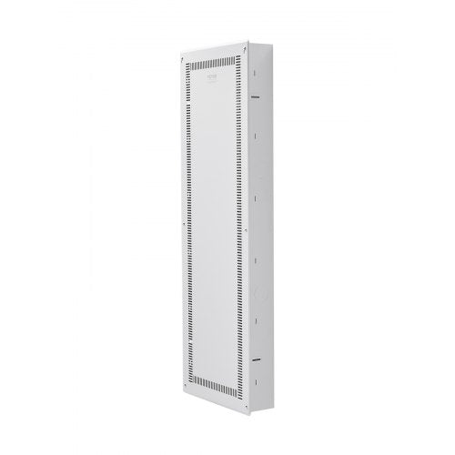 Structured Media Enclosure, 42-Inch, Recessed in-Wall Media Box with Cover, Wall-Mount Cable Management Box Kit, Structured Wiring Multi-Media Cabinet, Cold-Rolled Steel, for TV Home Theater
