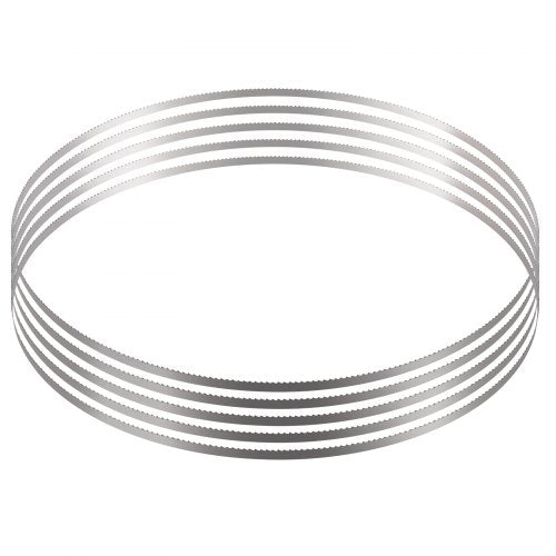 Band Saw Blade for Cutting Meat Bone 83.5"x0.63"x0.02" Carbon Steel 5 PCS