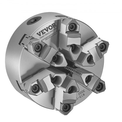 6-inch 6-jaw self-centering lathe chuck with D1-4 cam lock backing plate | EU